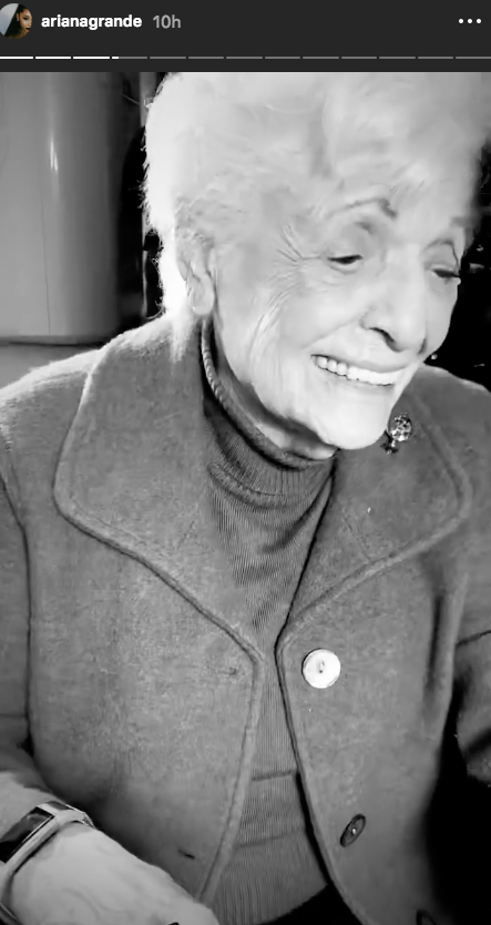 Who is Ariana Grande's grandma