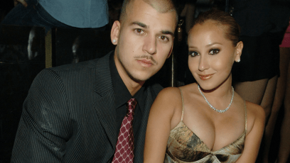 Rob Kardashian, Adrienne Bailon, Posing