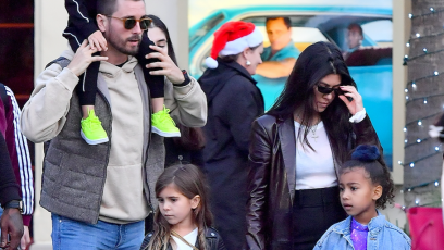 Scott Disick, Kourtney Kardashian, Unviersal Studios
