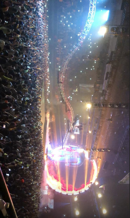 Travis Scott astroworld tour on Kim Kardashians instagram