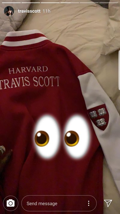 Travis Scott, Harvard Jacket
