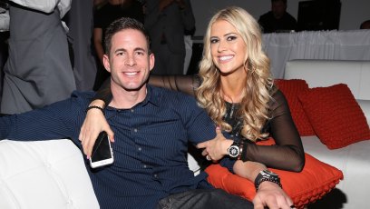 Tarek and Christina El Moussa Sit And Smile
