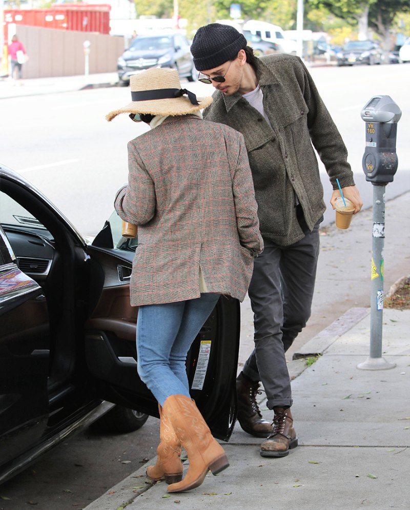 Vanessa Hudgens Austin Butler Winter Chic LA