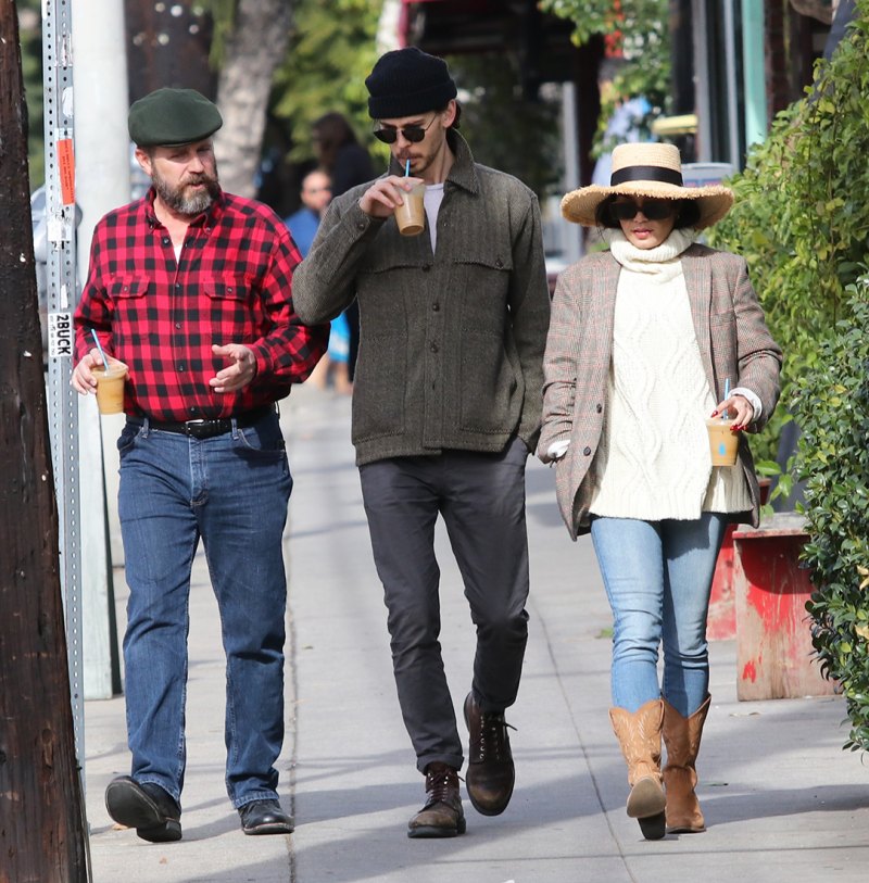 Vanessa Hudgens Austin Butler Winter Chic LA