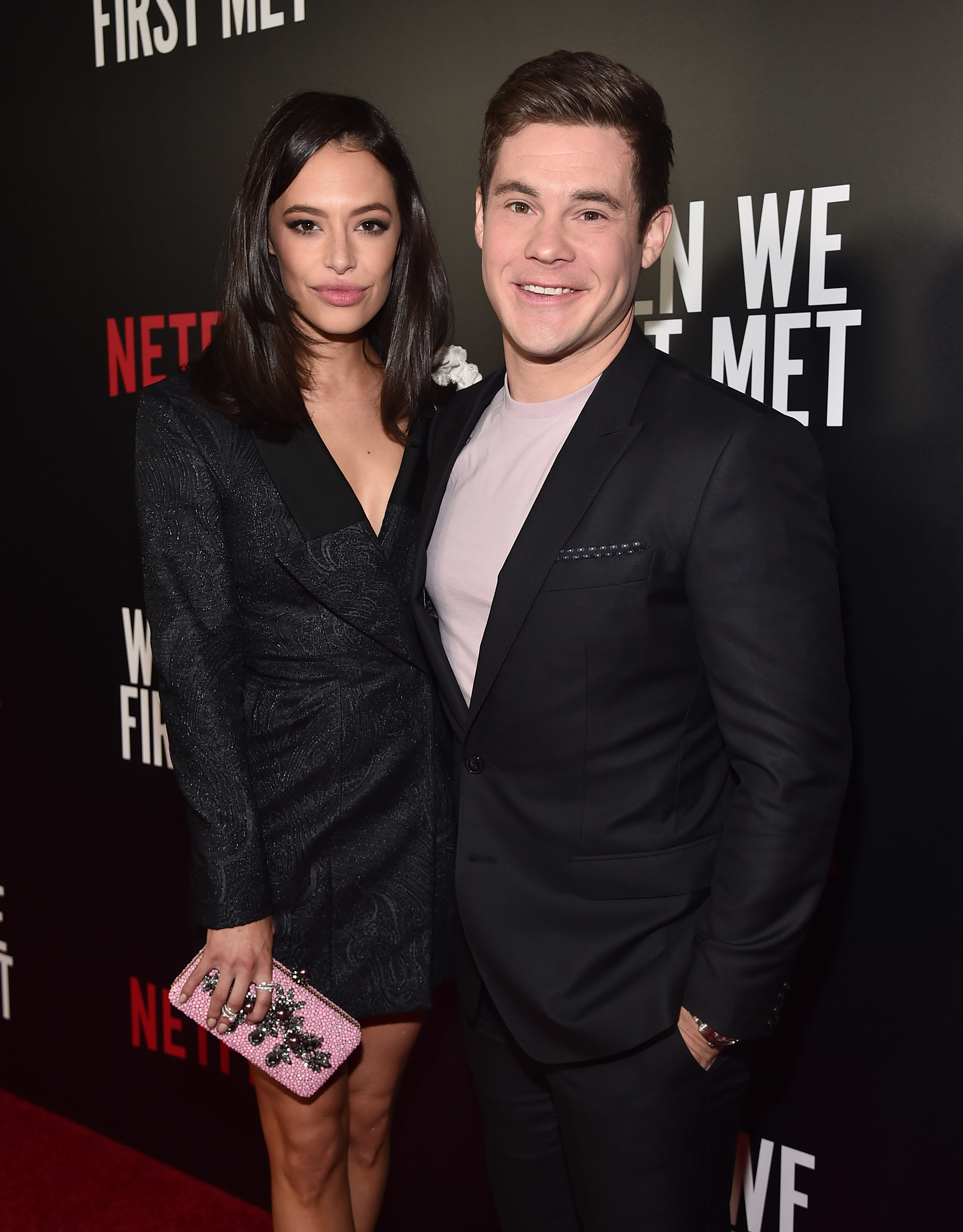 Adam Devine and Chloe Bridges