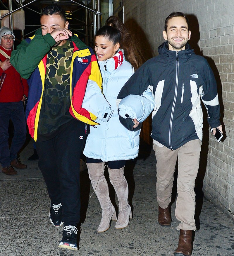 Ariana Grande NYC Cold Weather Friends