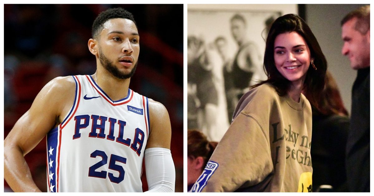 Kendall Jenner Sits With Ben Simmons Mom Courtside At A