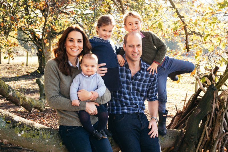 Prince William Kate Middleton 2018 Christmas card