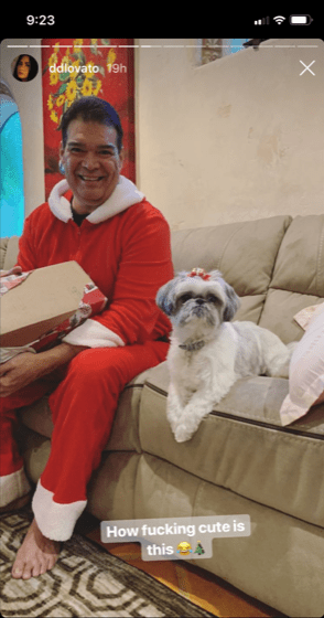 demi-lovato-christmas-post-rehab