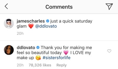 demi-lovato-james-charles-instagram