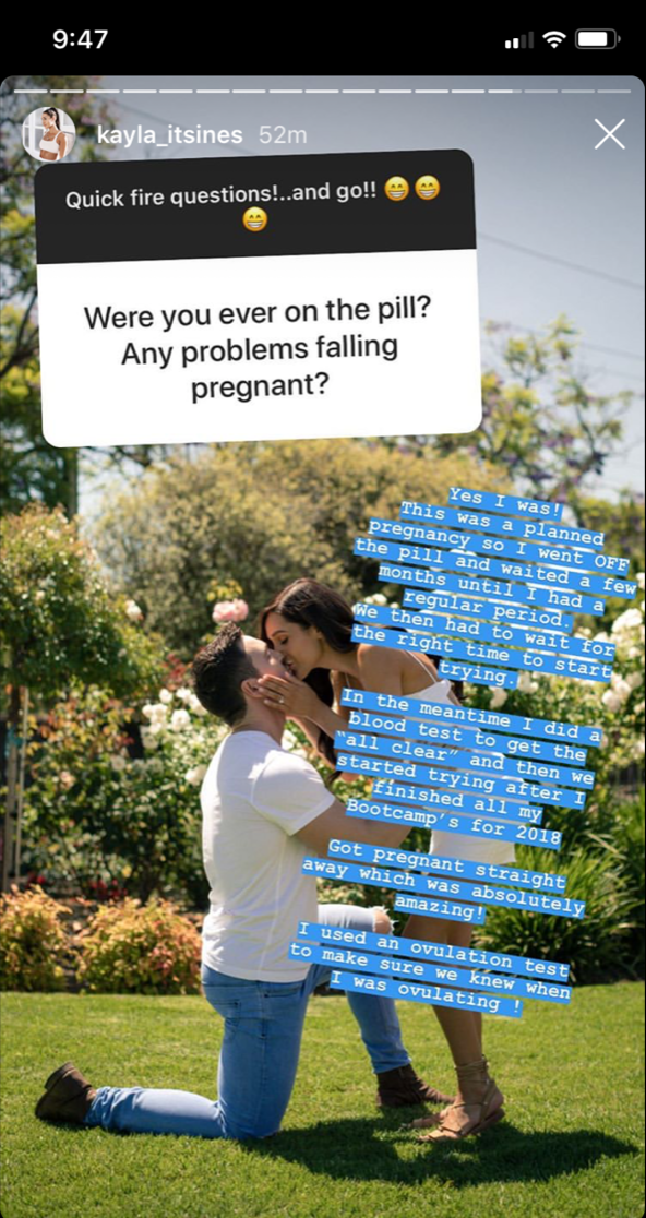 kayla-itsines-pregnancy-ig-q&a