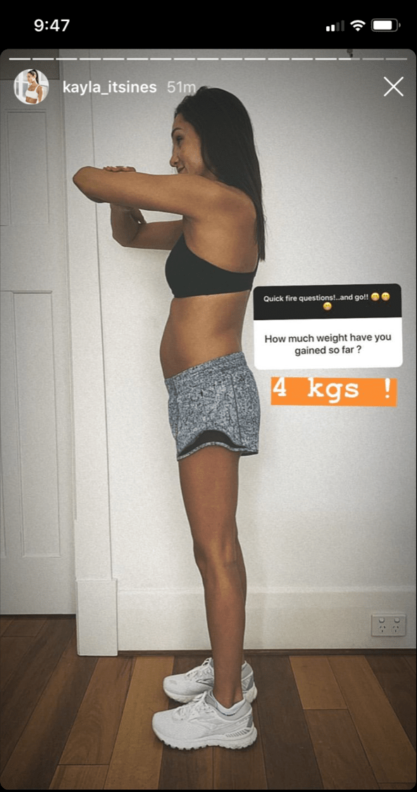 kayla-itsines-pregnancy-ig-q&a