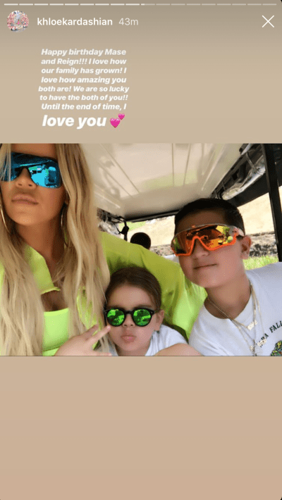 khloe kardashian mason reign disick
