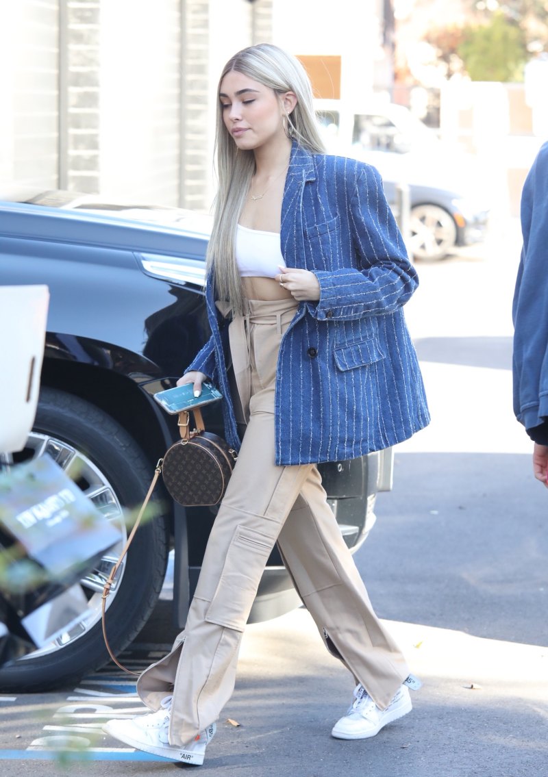 madison beer blonde hair