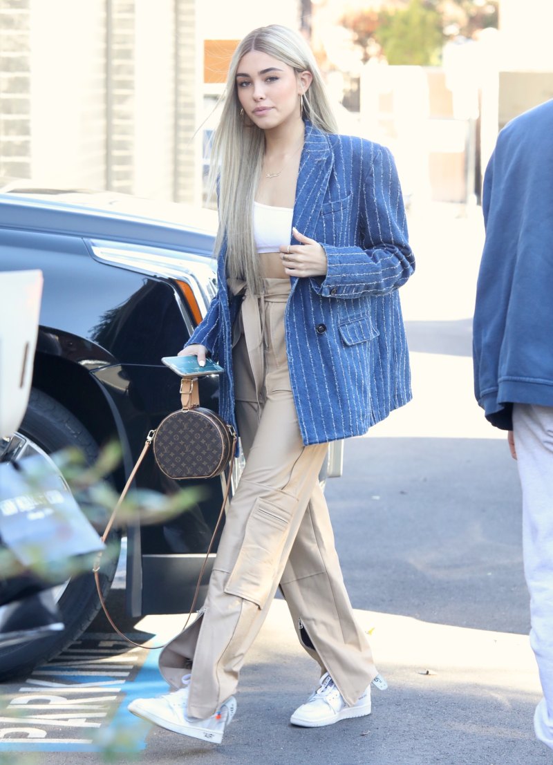 madison beer blonde hair