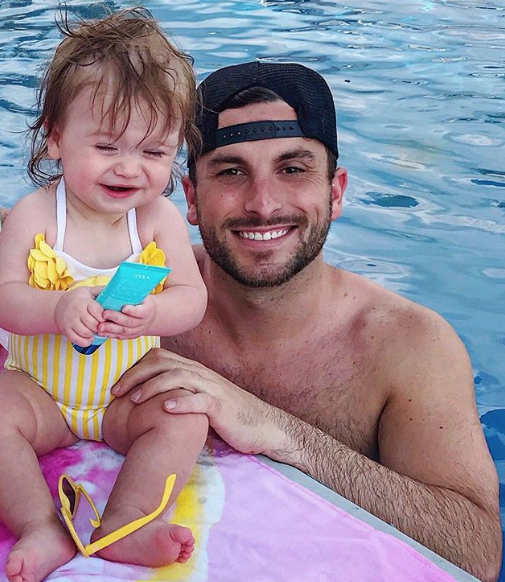 tanner with his daughter