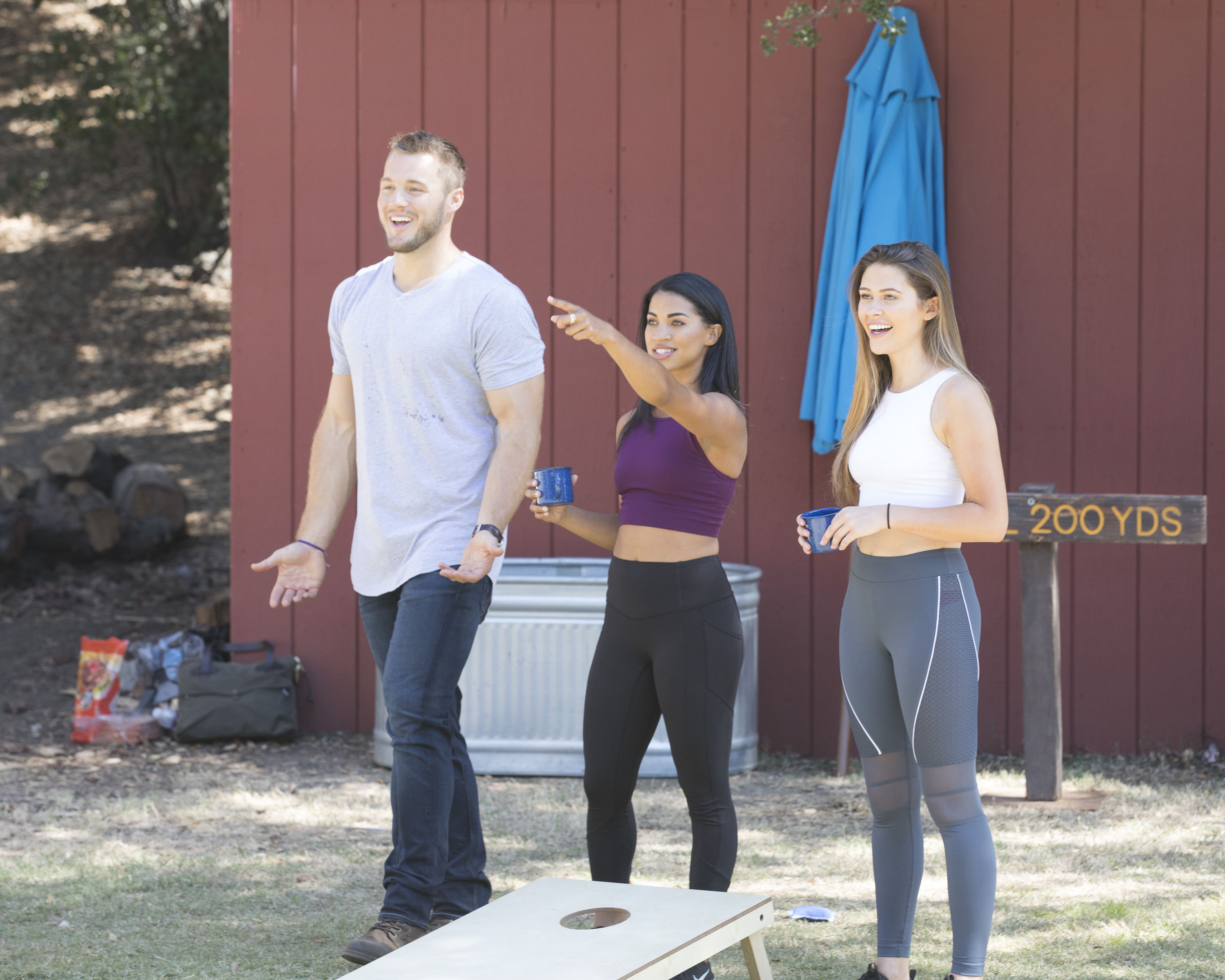 COLTON UNDERWOOD, KATIE, CAELYNN