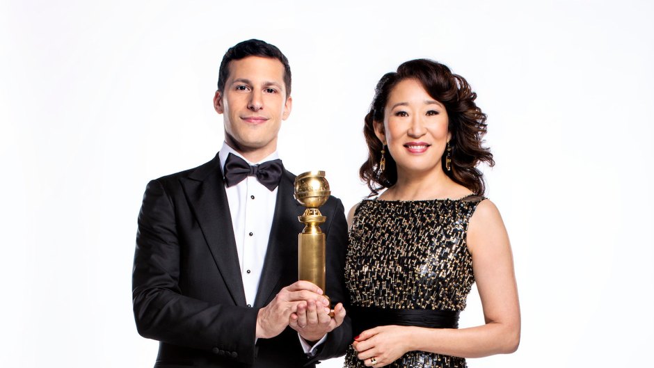 Andy Samberg and Sandra Oh host the Golden Globes