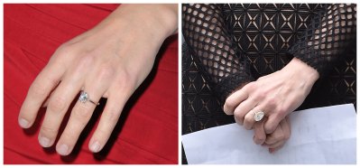 Anna Faris engagement ring 2008 and 2016