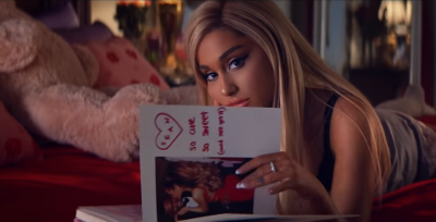 Ariana Grande in the Thank U, Next music video