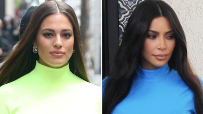 Ashley Graham Kim Kardashian Vibes Leaving the Today Show