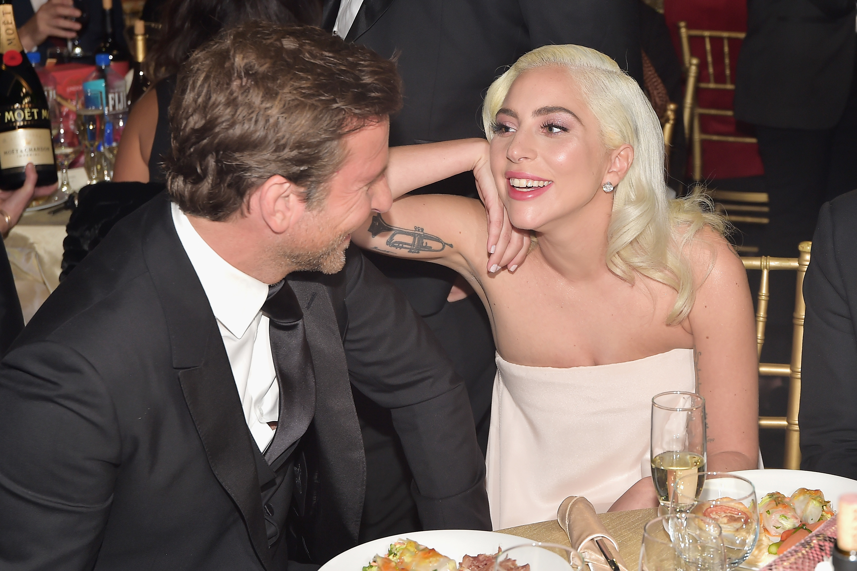 Bradley Cooper and Lady Gaga
