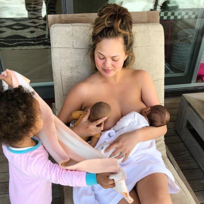 Celebrity Moms Get Real About Breastfeeding On Instagram: See Chrissy Teigen, Cardi B, and More