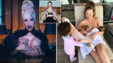 Celebrity Moms Get Real About Breastfeeding on Instagram