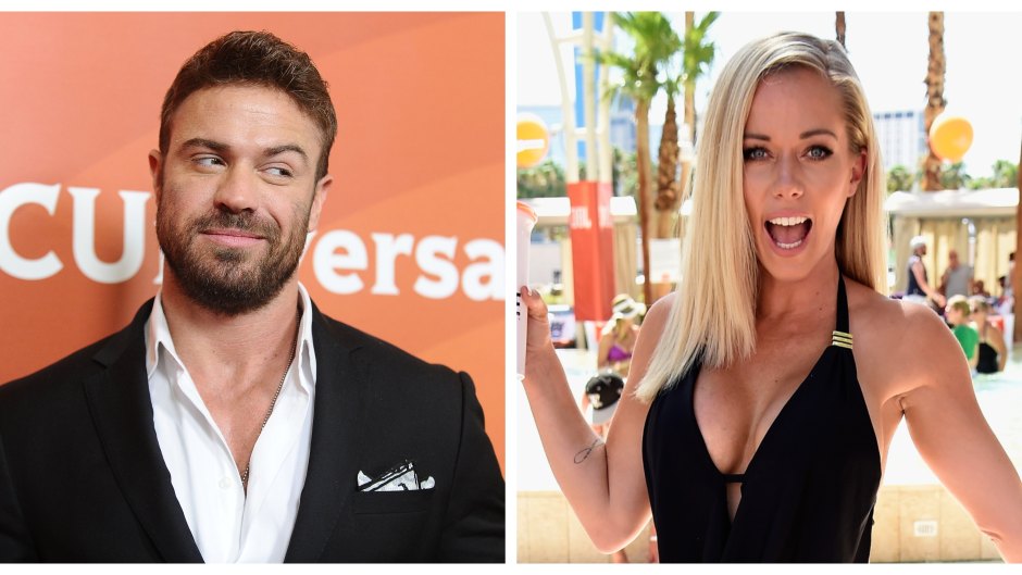 A split image of Bachelor contestant Chad Johnson and Kendra Wilkinson