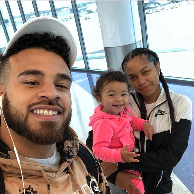 Cory and Cheyenne and Ryder At Airport