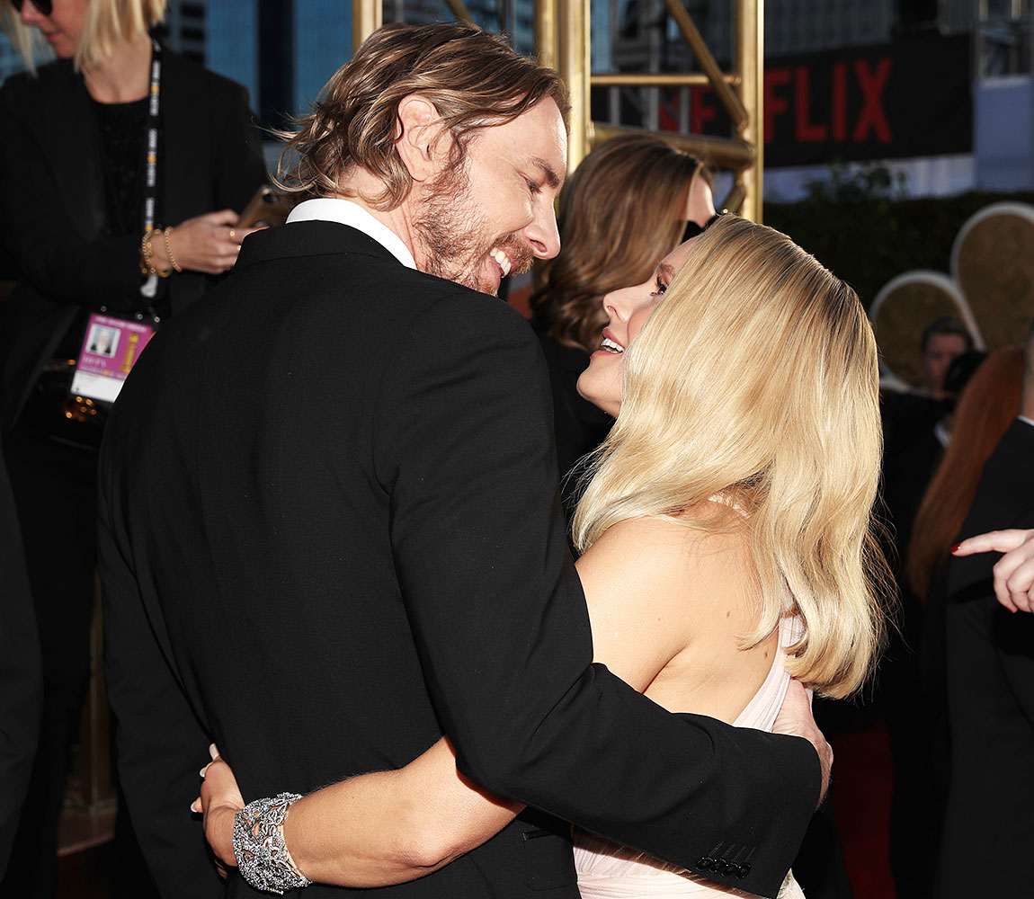 Dax Shepard Kristen Bell Golden Globes 2019