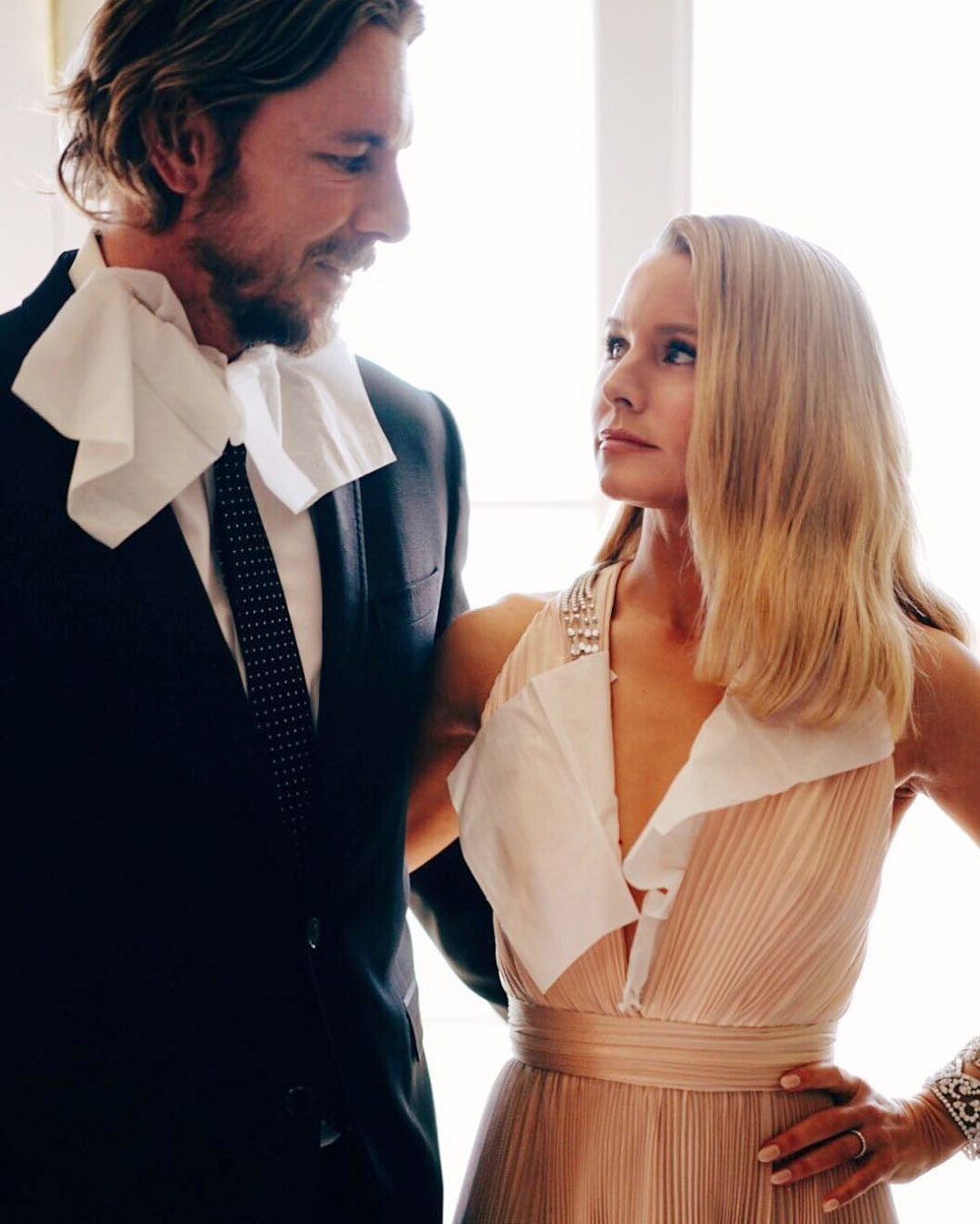 Dax Shepard Kristen Bell Golden Globes 2019