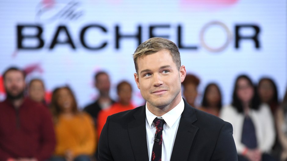 Colton Underwood wearing a suit on GMA