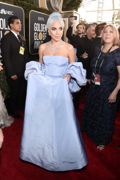 Lady Gaga Valentino dress 2019 Golden Globes