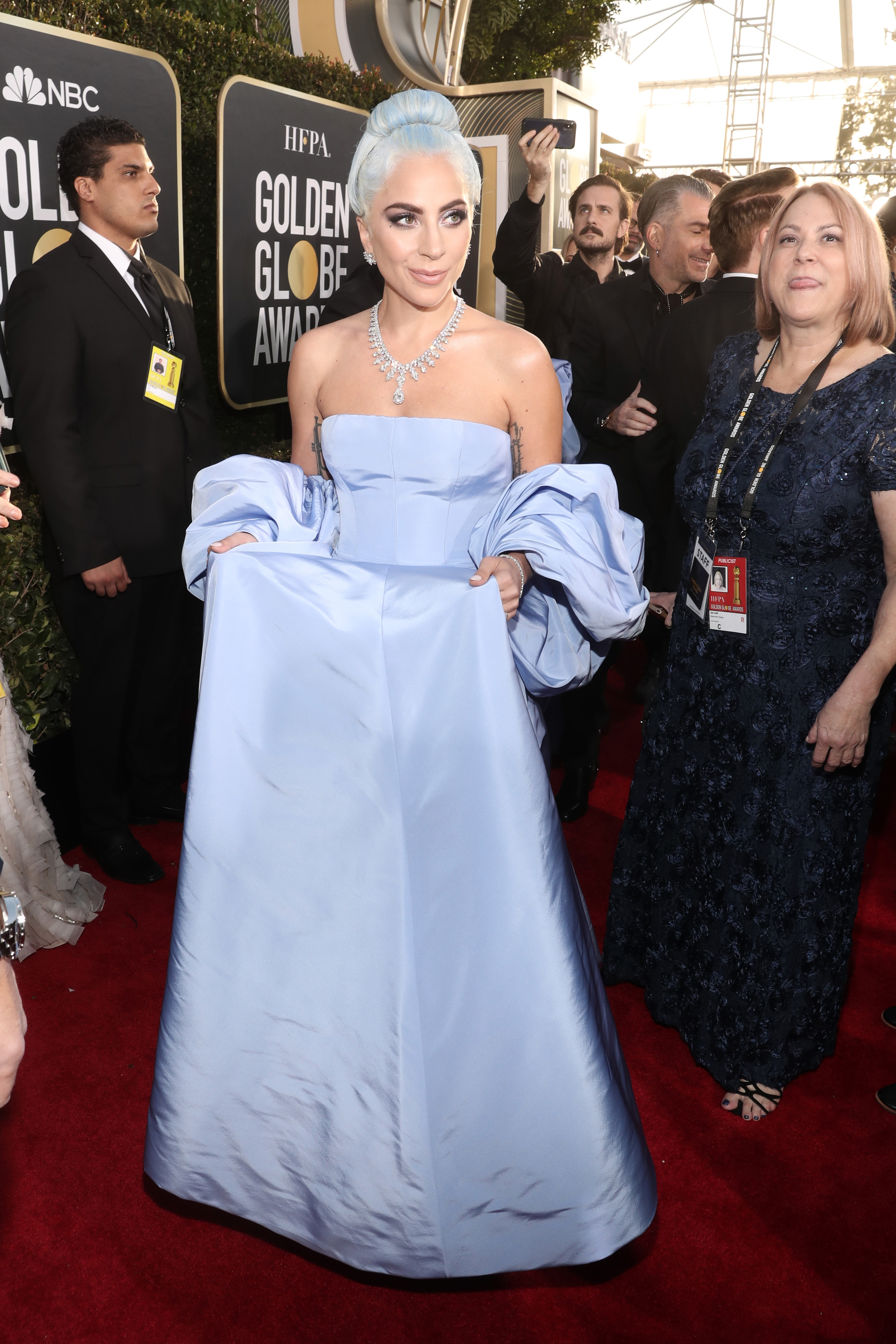 Lady Gaga Valentino dress 2019 Golden Globes