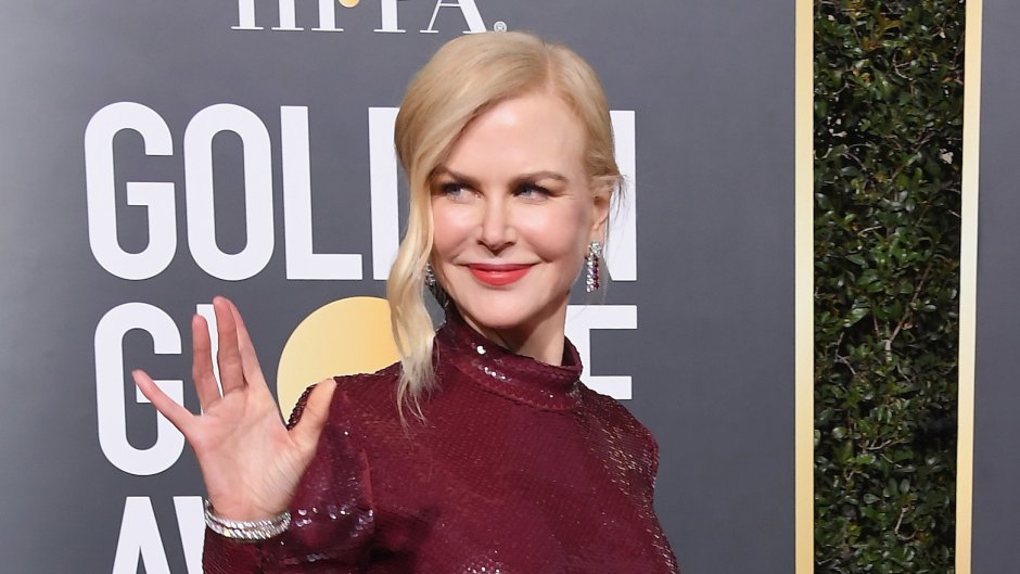 Nicole Kidmans hair at 2019 Golden Globes