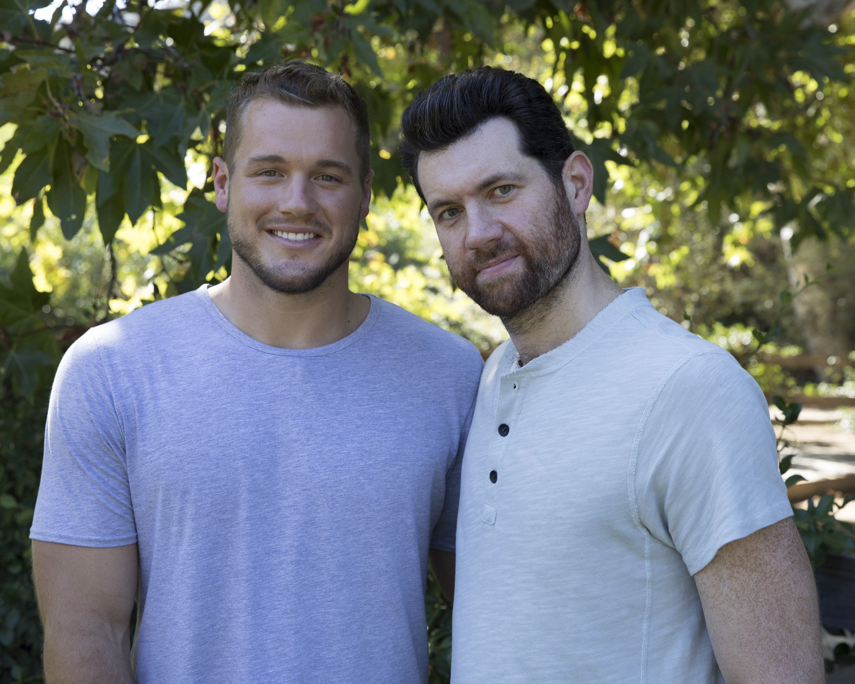 Billy Eichner with Colton Underwood on the show