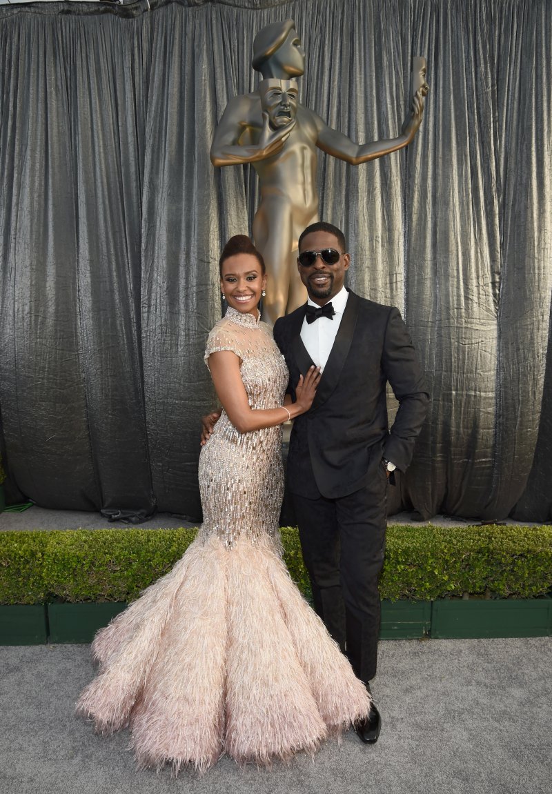 Michelle Bathe and Sterling K. Brown together