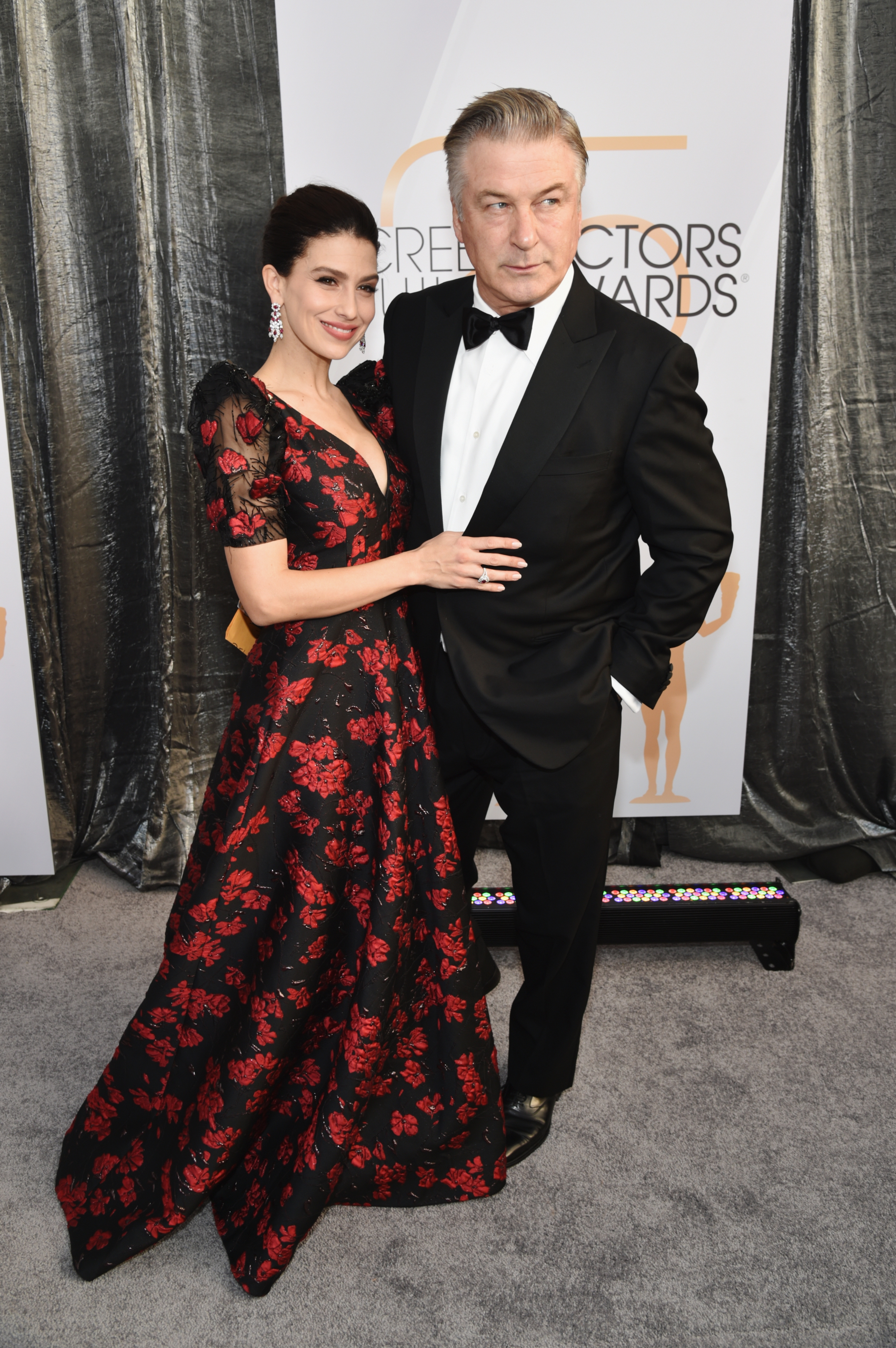 Hilaria and Alec Baldwin together