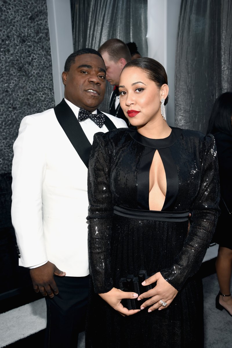 Tracy Morgan with his wife