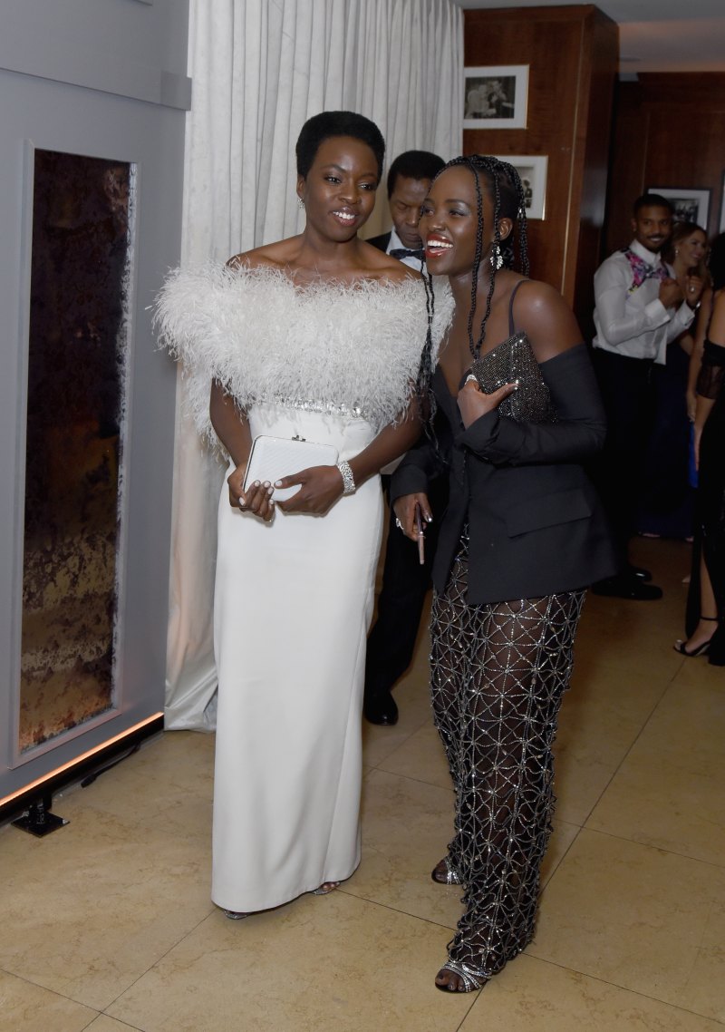 Danai Gurira and Lupita Nyong'o Netflix 2019 SAG Awards After Party
