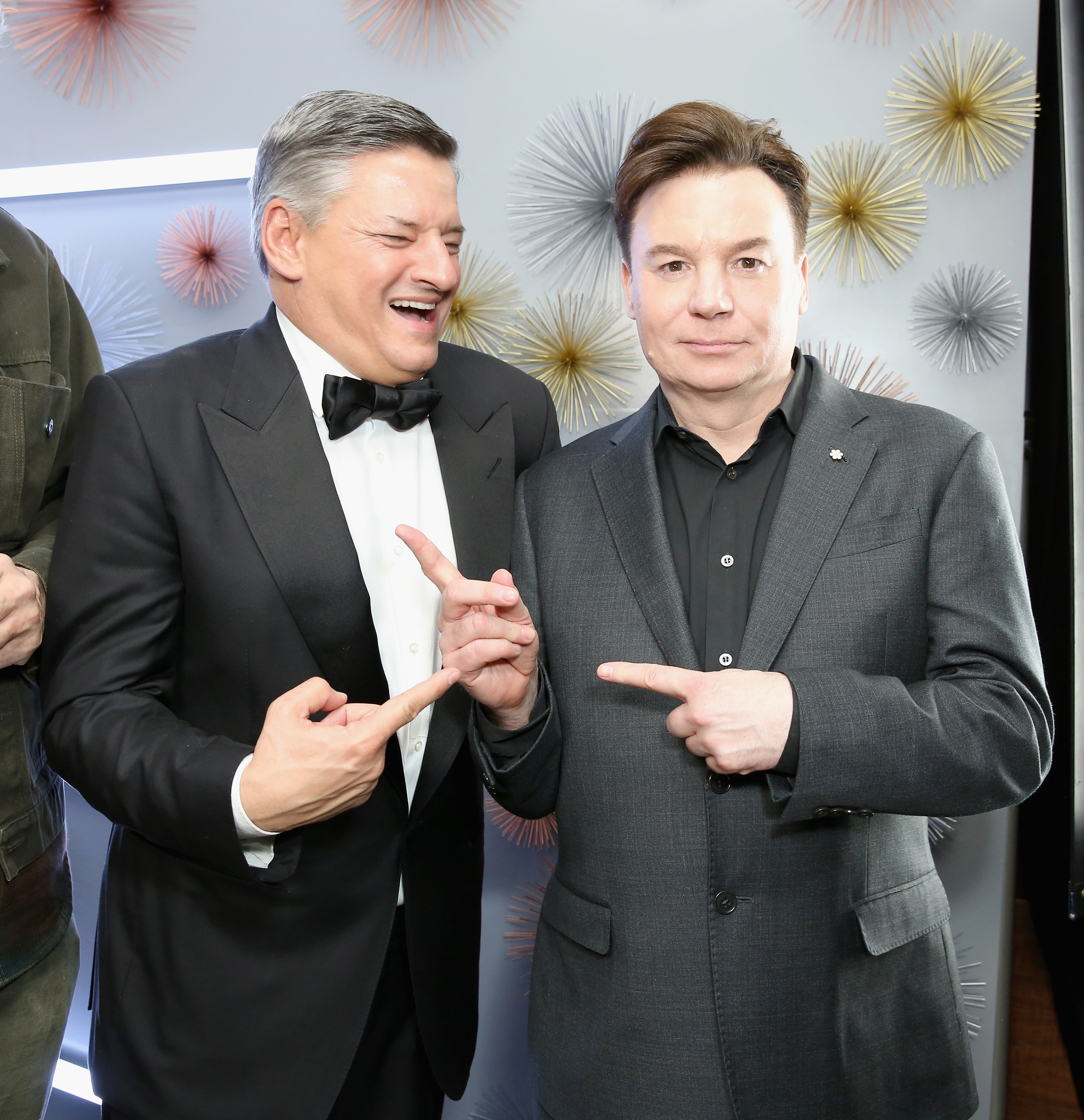 CCO of Netflix Ted Sarandos and Mike Myers Netflix 2019 SAG Awards After Party