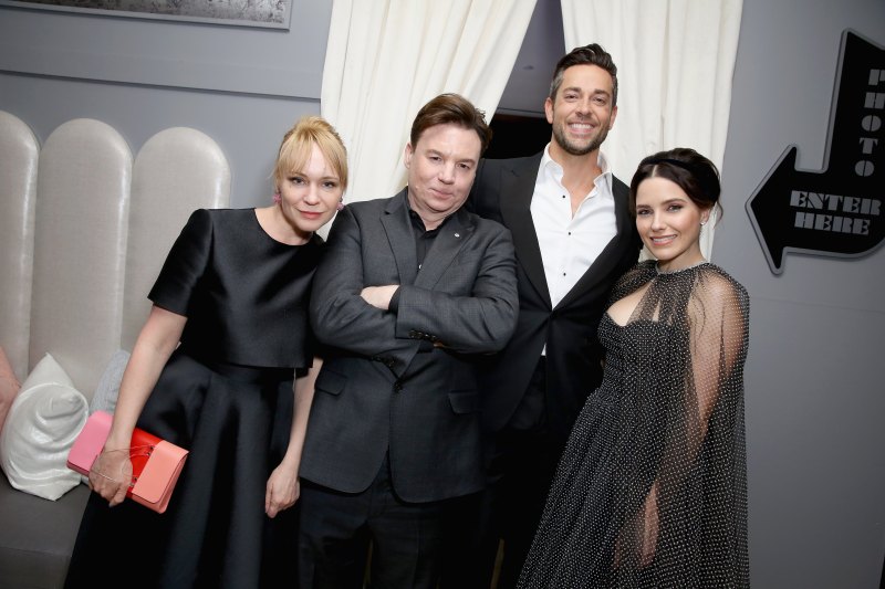 Kelly Tisdale, Mike Myers, Zachary Levi and Sophia Bush Netflix 2019 SAG Awards After Party