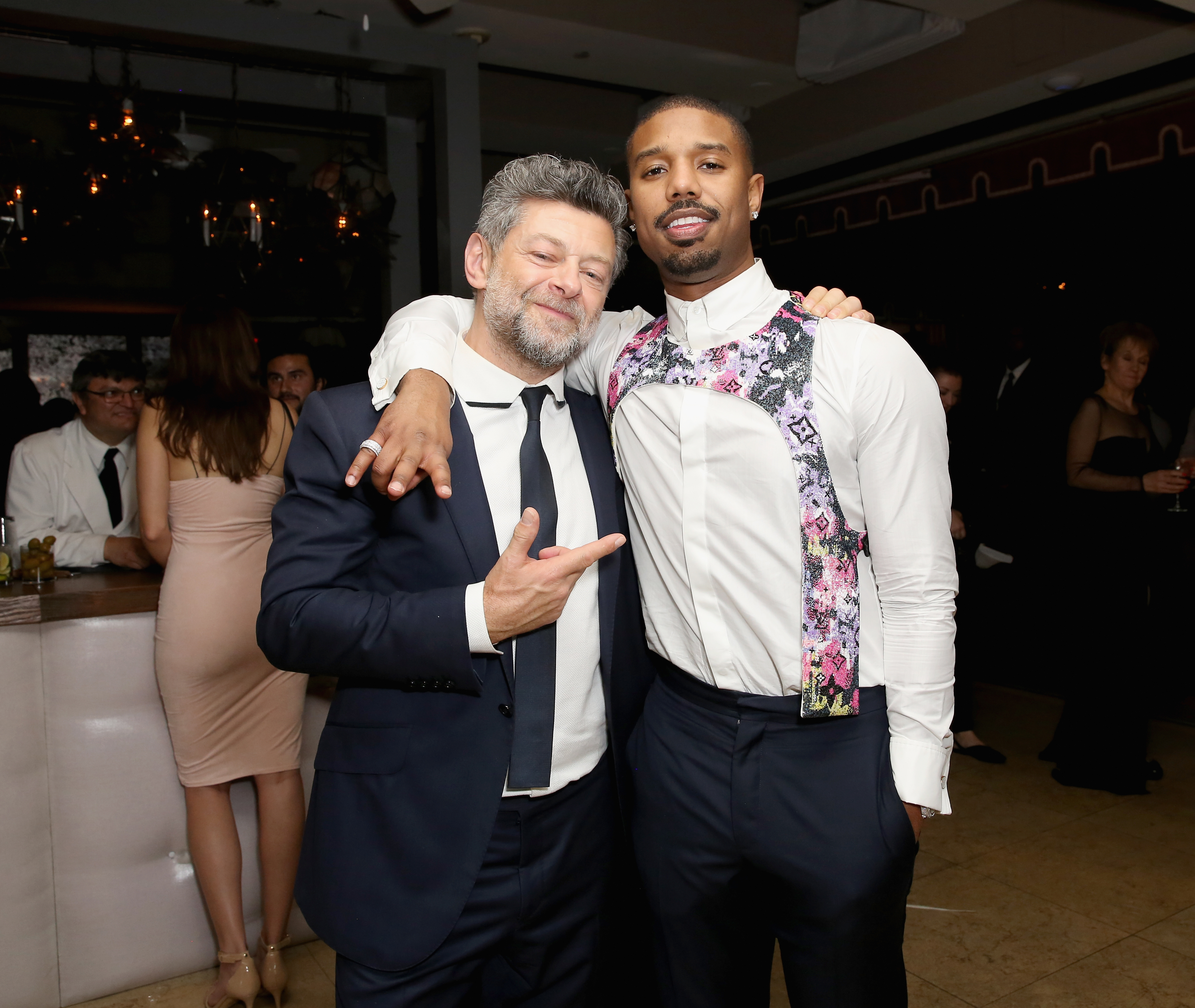 Andy Serkis and Michael B. Jordan Netflix 2019 SAG Awards After Party