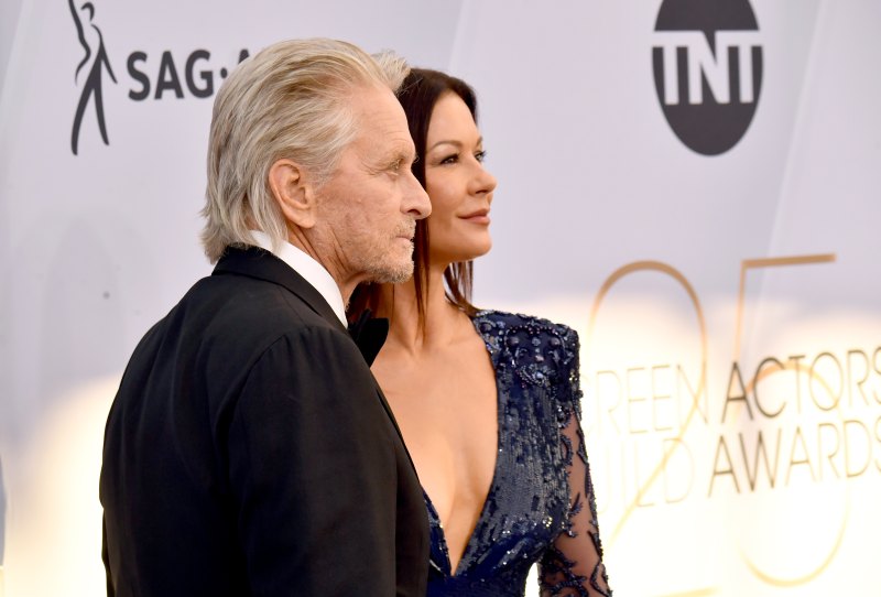 Catherine Zeta-Jones and Michael Douglas