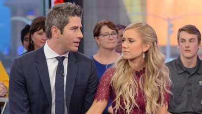 Arie Luyendyk Lauren Burnham clapback at troll who calls their baby an oops