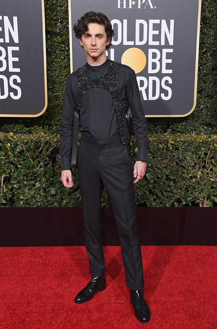 Golden Globes 2019 Timothee Chalamet