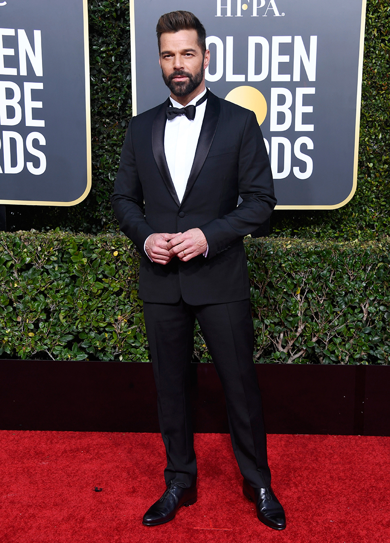 Golden Globes 2019 Ricky Martin
