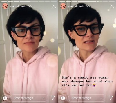 Jess Ambrose Chatty Broads Instagram Story