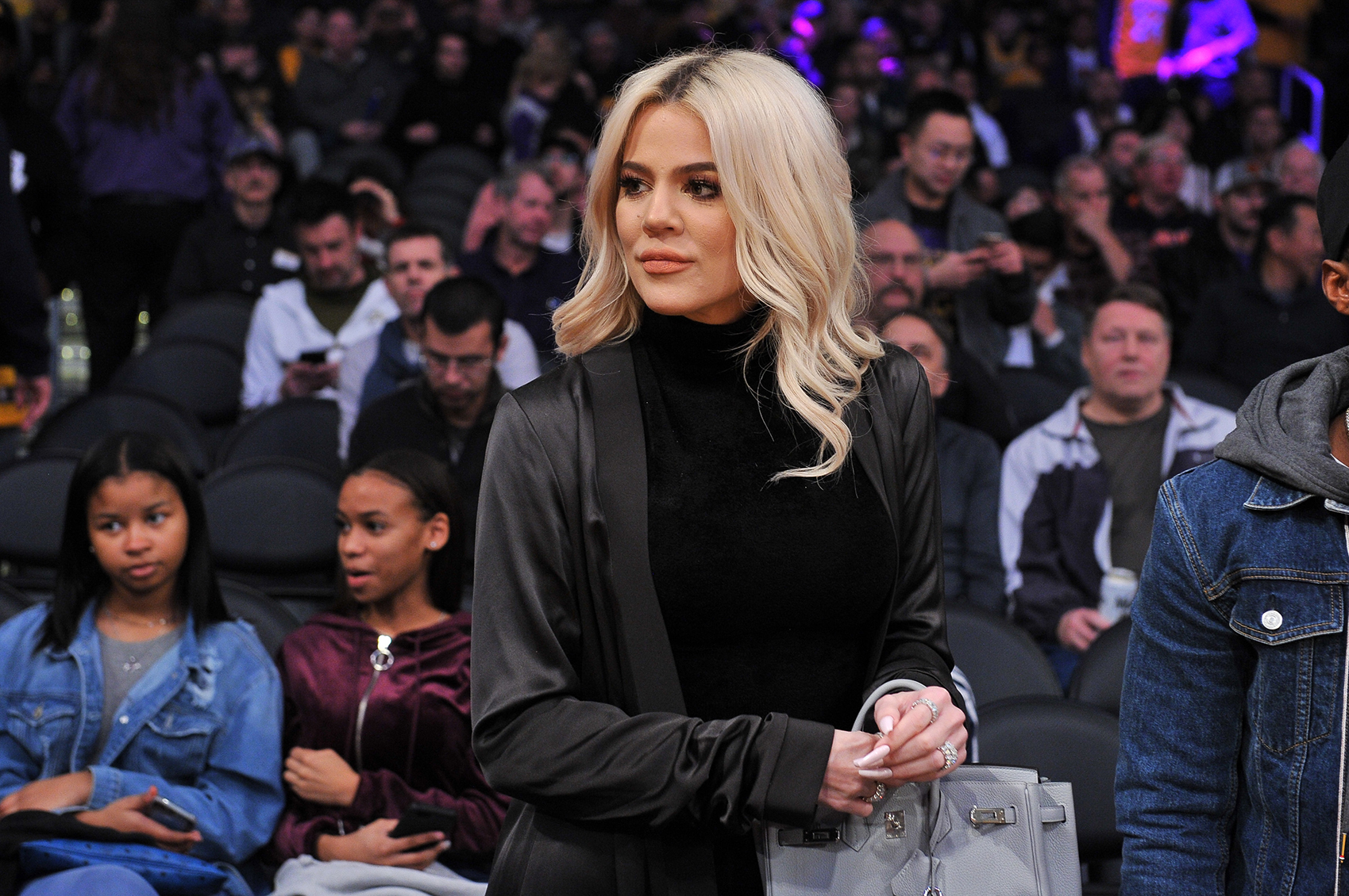 Khloe Kardashian And Tristan Thompson Have A Romantic Dinner Before She Sits Courtside At LA Game